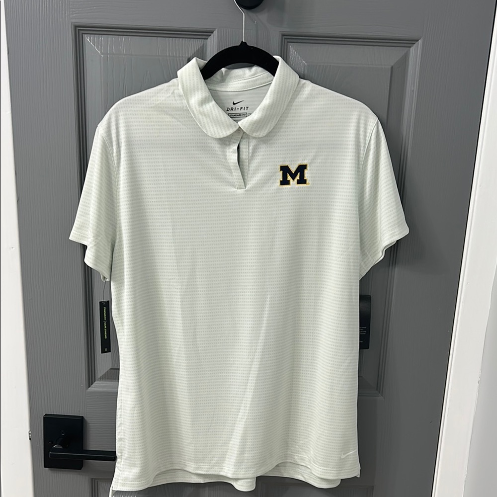 Michigan golf shirt - brand new with tags